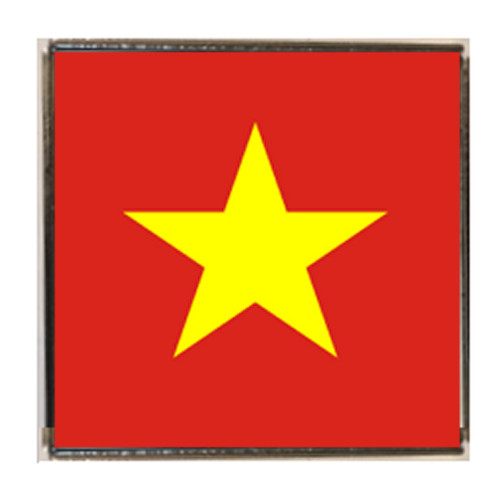 Vietnam silver colour square - vietnam,