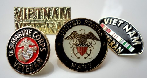 Pre owned military - military, pin