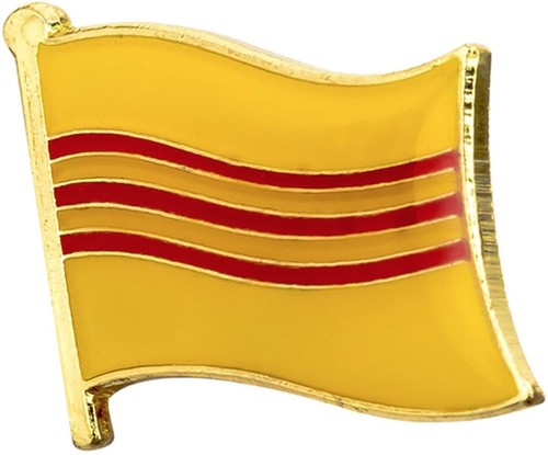 Vietnam flag badge pin - vietnam,