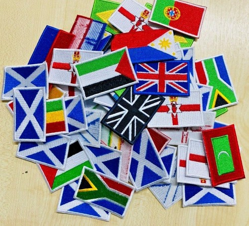 Flag patch embroidered - patch,