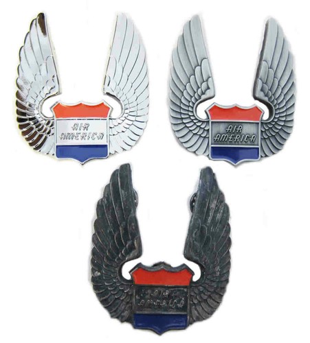 Air america cap badge - america,