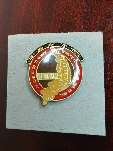 Vietnam veteran lapel pin - vietnam,