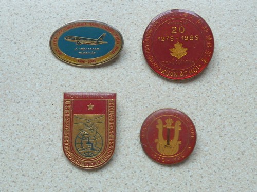 Vietnam badges airliner - vietnam,