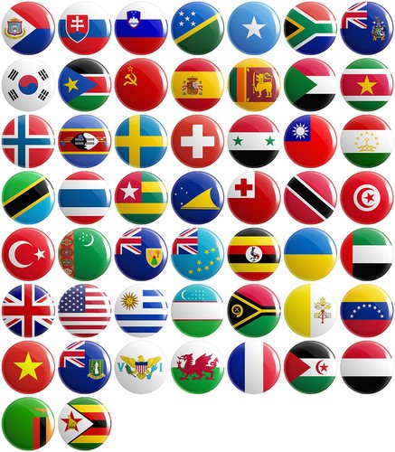 Any country flag - flag, sint
