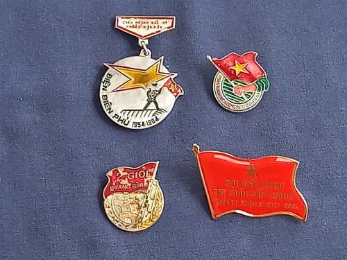Vintage vietnam badges dien - vietnam,
