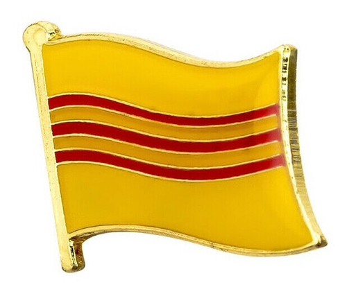South vietnam flag - south, pin